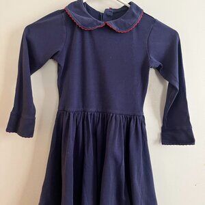 Classic Prep Navy Dress, Size 6